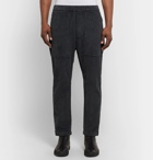 Barena - Tapered Stretch-Cotton Corduroy Trousers - Gray