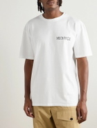 Wacko Maria - Neck Face Logo-Print Cotton-Jersey T-Shirt - White
