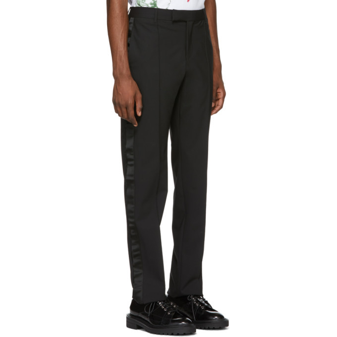 Yang Li Black Tuxedo Trousers