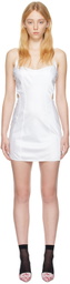 Anna October SSENSE Exclusive White Vivienne Minidress