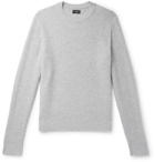 Club Monaco - Basketweave Cashmere Sweater - Gray