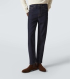 Brioni Mid-rise straight jeans