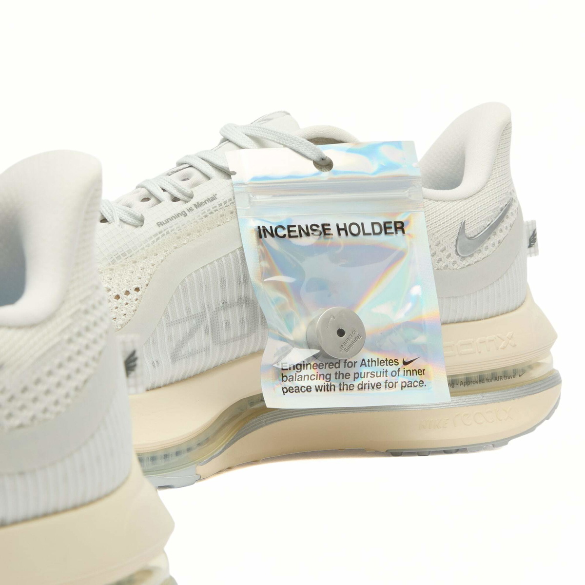 Nike Running Men's Nike Pegasus Premium Sneaker in Platinum Tint/Reflect Silver