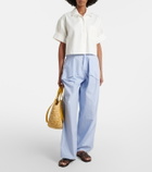 Loewe Paula's Ibiza Anagram denim shirt