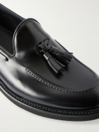 Canali - Tasseled Leather Loafers - Black