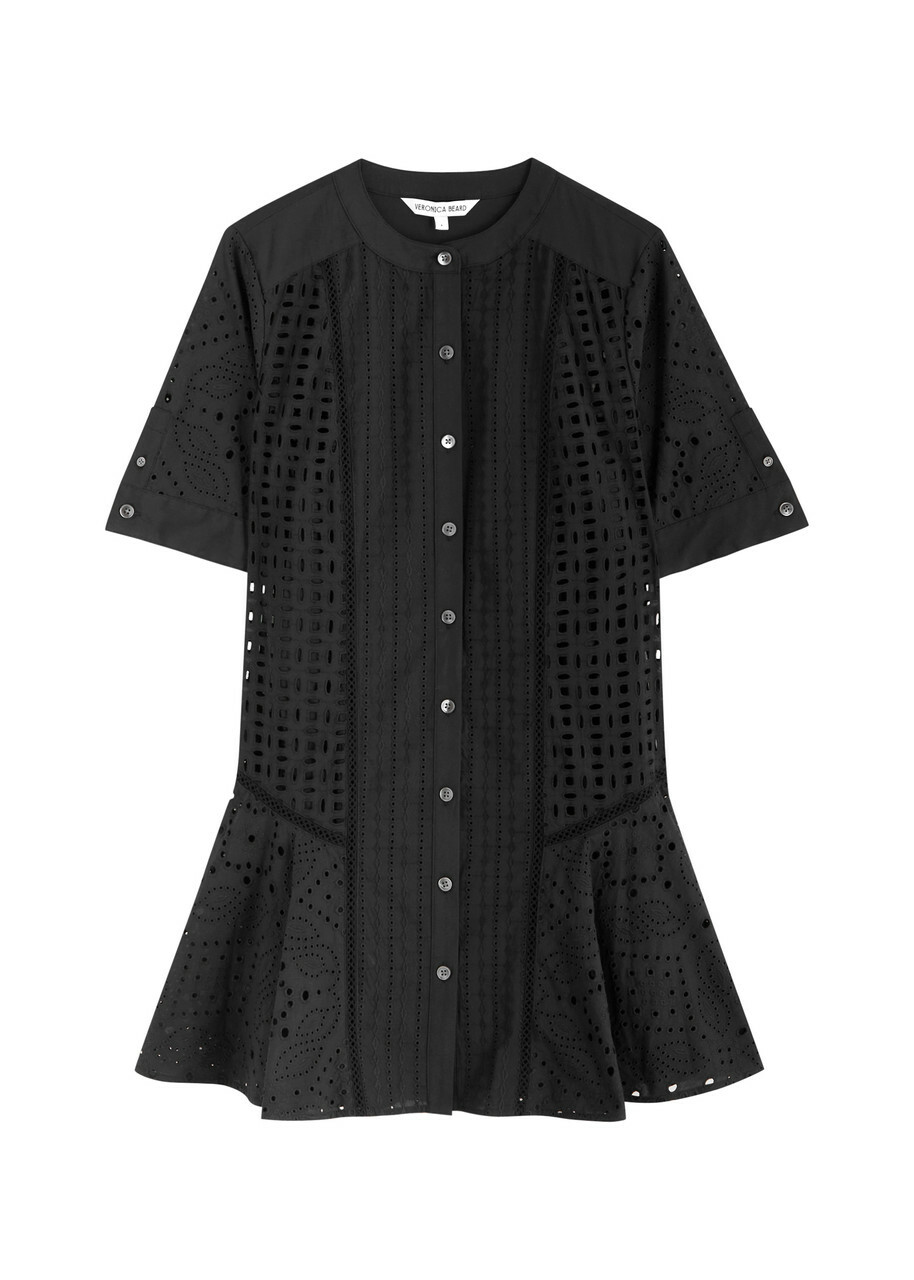 【Veronica Beard】 Trisha tieredコットンミニドレス Veronica Beard Trisha tiered cotton minidress Veronica Beard