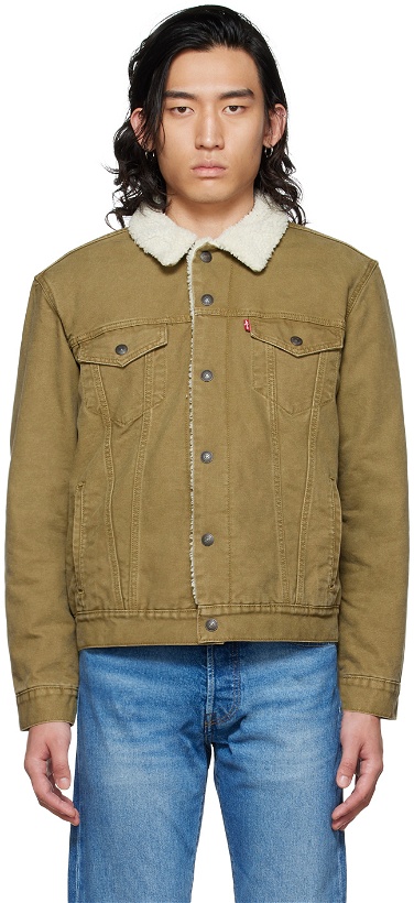 Photo: Levi's Khaki Type III Denim Jacket