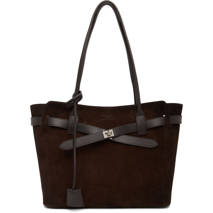 Photo: Balenciaga Brown Medium Bel Air Tote