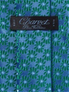 Charvet - 8.5cm Embroidered Silk Tie