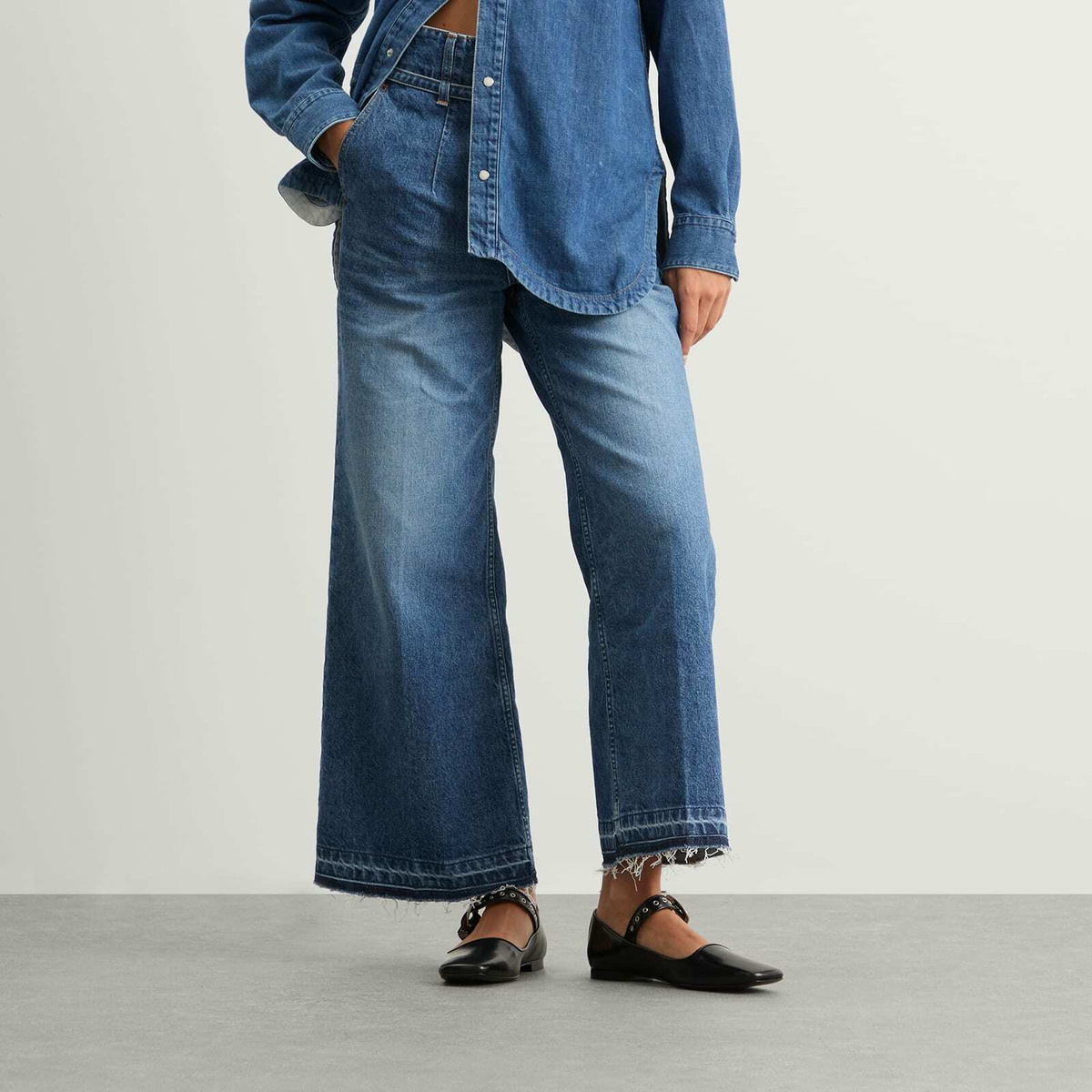 TOGA ARCHIVES Women's Denim Pants in Blue