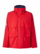 Pop Trading Company - Nautical Logo-Embroidered Nylon Jacket - Red