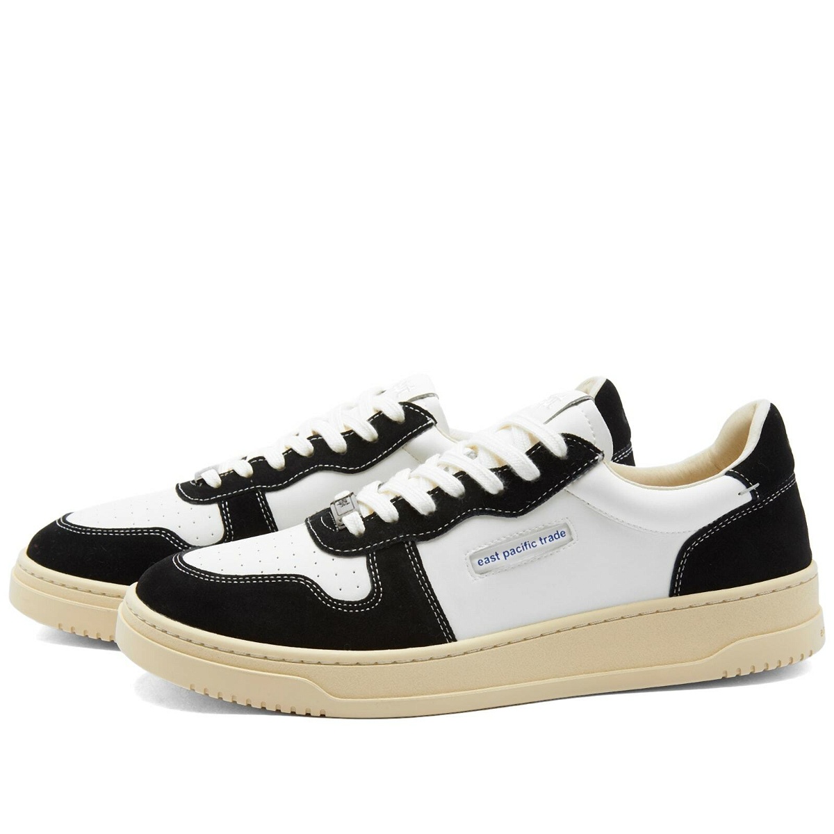 Photo: East Pacific Trade Men's Dive Court Sneakers in Off White