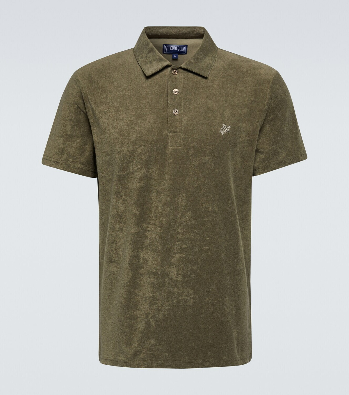 VILEBREQUIN Men Terry Polo Shirt Solid