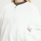Samsøe Samsøe Women's Saautumn Fleece Jacket in Clear Cream