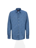 MC2 Saint Barth Man Emma &amp; Georgina Muslin Cotton Shirt Sikelia | Made With Liberty Fabric