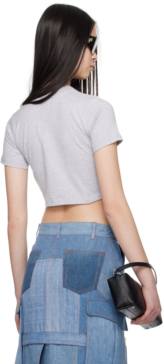 SRVC Gray Overturned T-Shirt