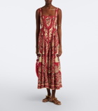 Alémais Kenny printed midi dress
