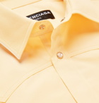 Balenciaga - Slim-Fit Cotton-Poplin Western Shirt - Men - Yellow