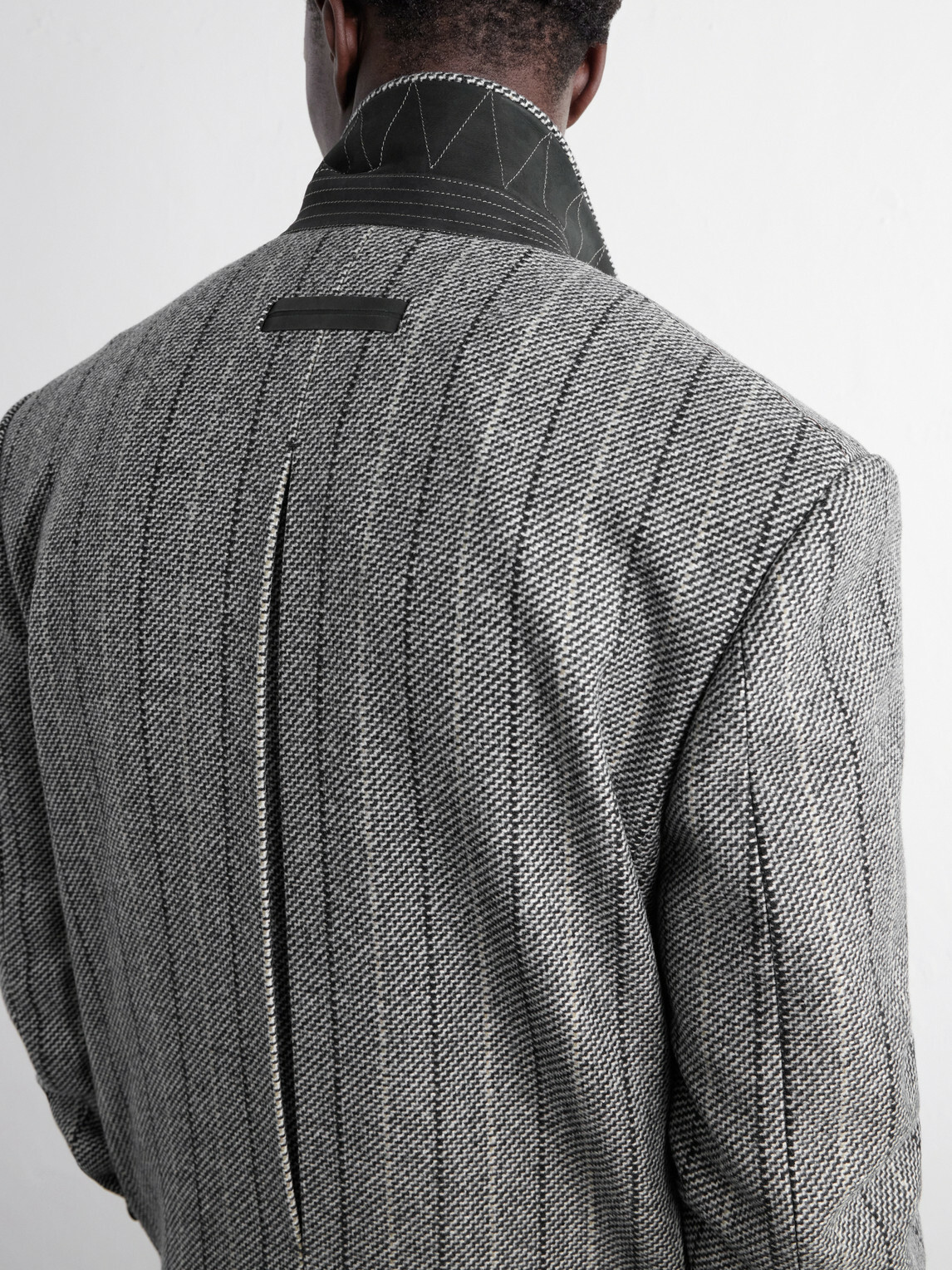 Zegna - Trofeo Selection Double-Breasted Pinstriped Wool Coat - Gray