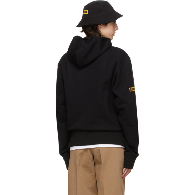 SSENSE WORKS SSENSE Exclusive 88rising Black Patch Hoodie