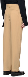 Carlota Barrera Beige Tailored Trousers