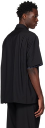 sacai Black Extended Trim Shirt