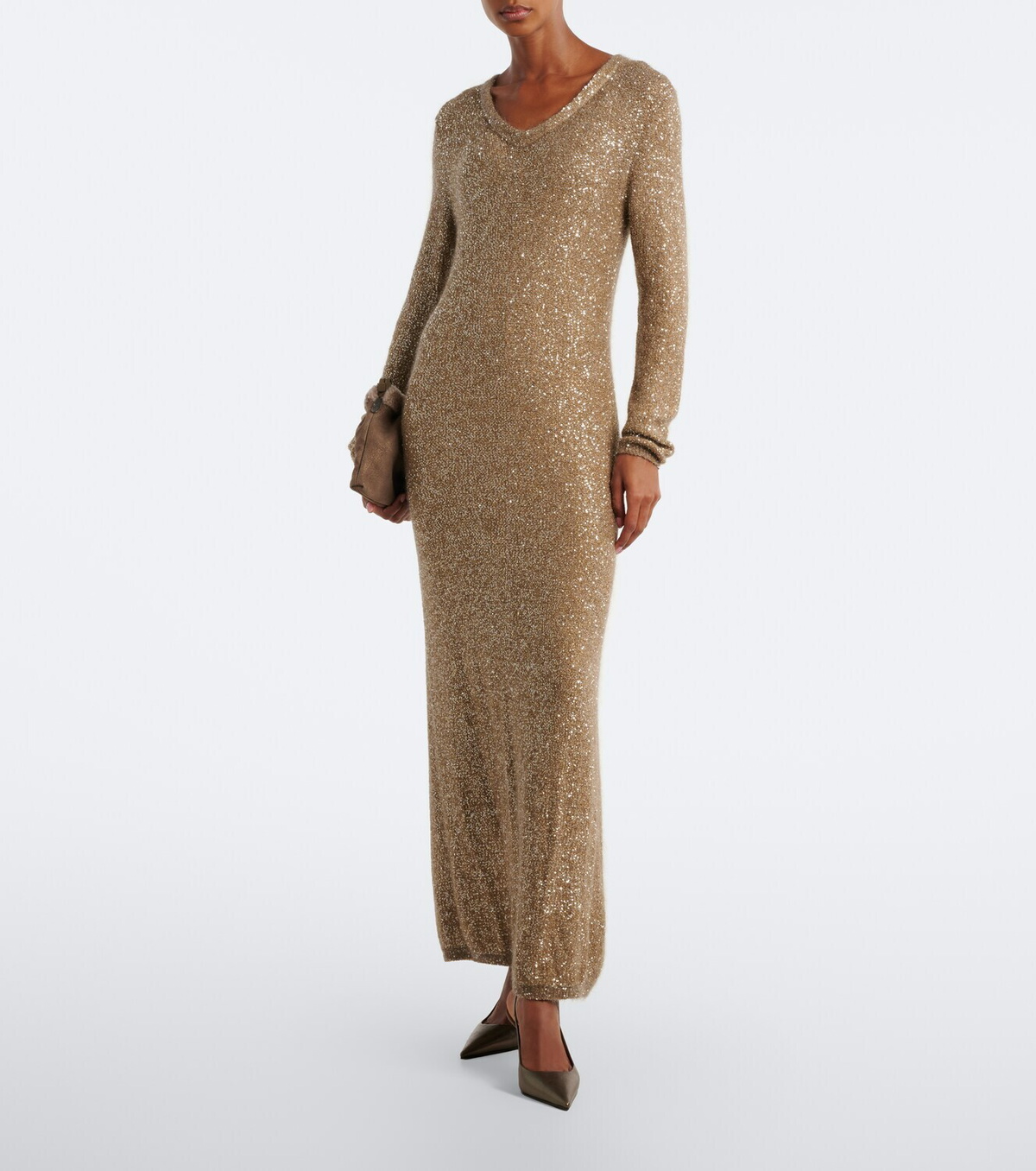 Brunello Cucinelli Sequined maxi dress