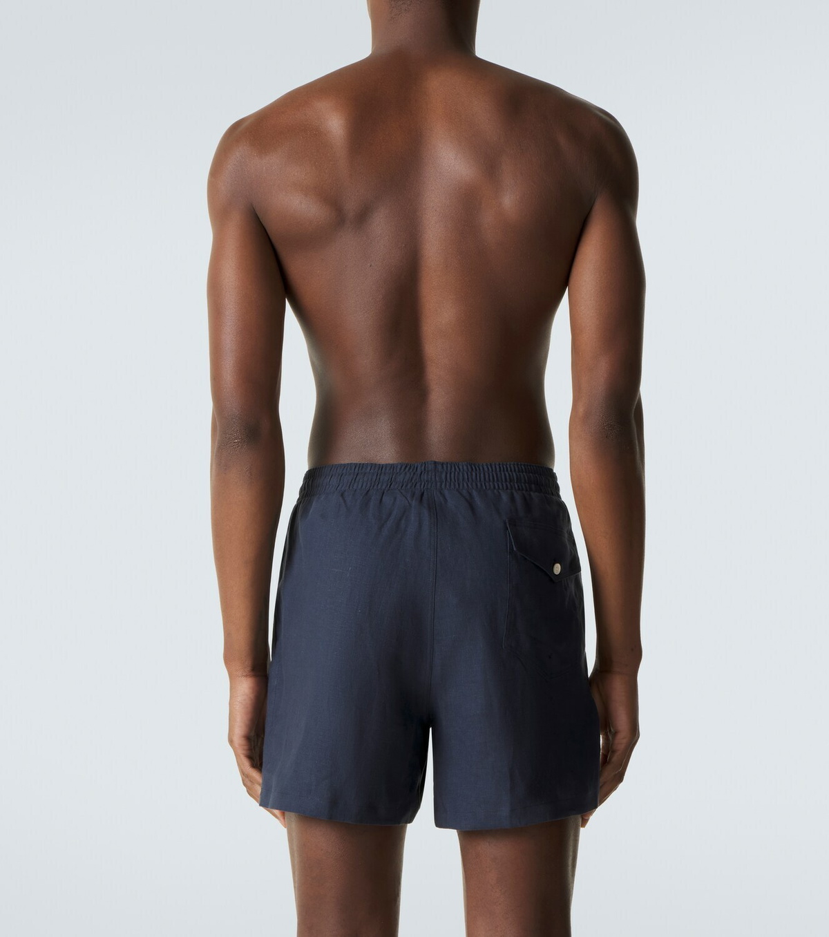 Ralph Lauren Purple Label Amalfi linen swim trunks