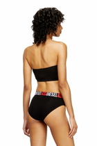 Diesel Bandeau bra with Diesel logo - Bras Womens in Black