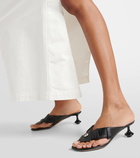 Loewe Toy Panta leather thong sandals