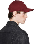 TOM FORD Red Brushed Cotton Cap