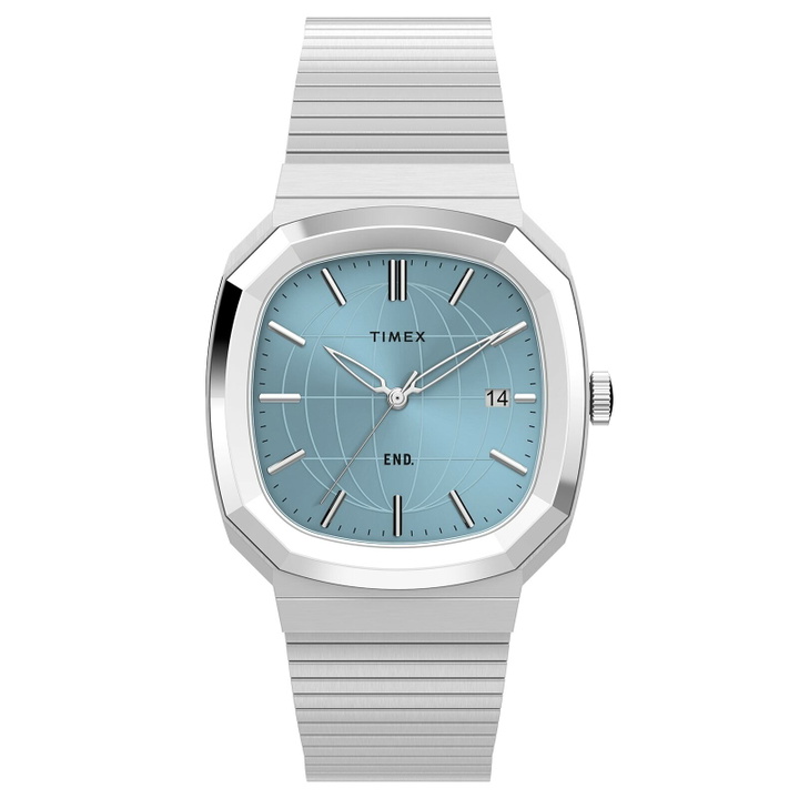 Photo: END. x Timex 1981 in Silver 