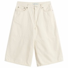 Samsøe Samsøe Women's Satessa Jorts in Soft Natural
