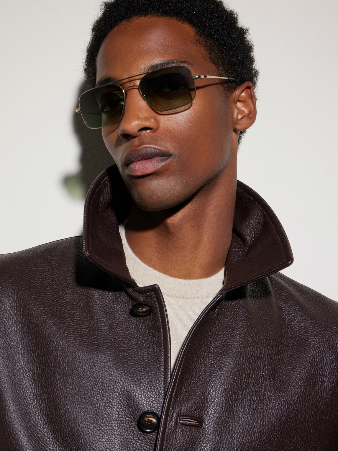 Oliver Peoples - Victory II Aviator-Style Gold-Tone Sunglasses