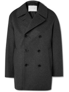 MACKINTOSH - Dalton Wool and Cashmere-Blend Peacoat - Gray - UK/US 36