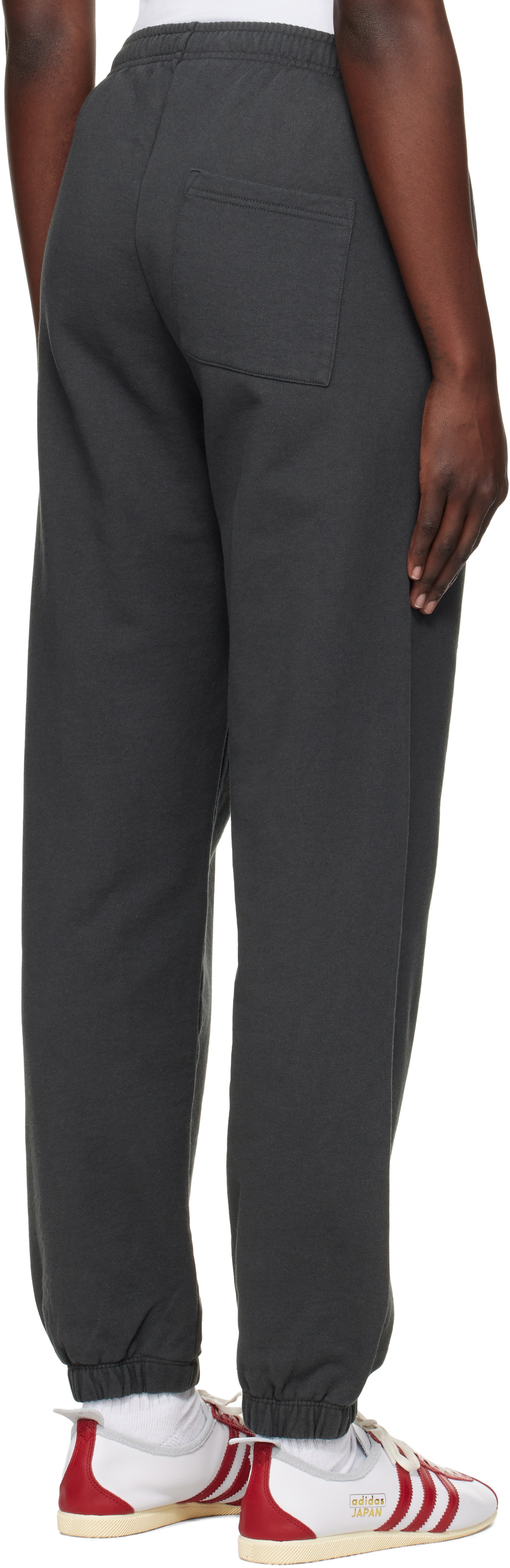 Sporty & Rich Black 'S.R. Sport' Sweatpants