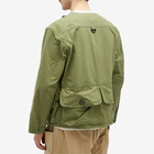 South2 West8 Men's Tenkara Nylon Jacket in Light Olive