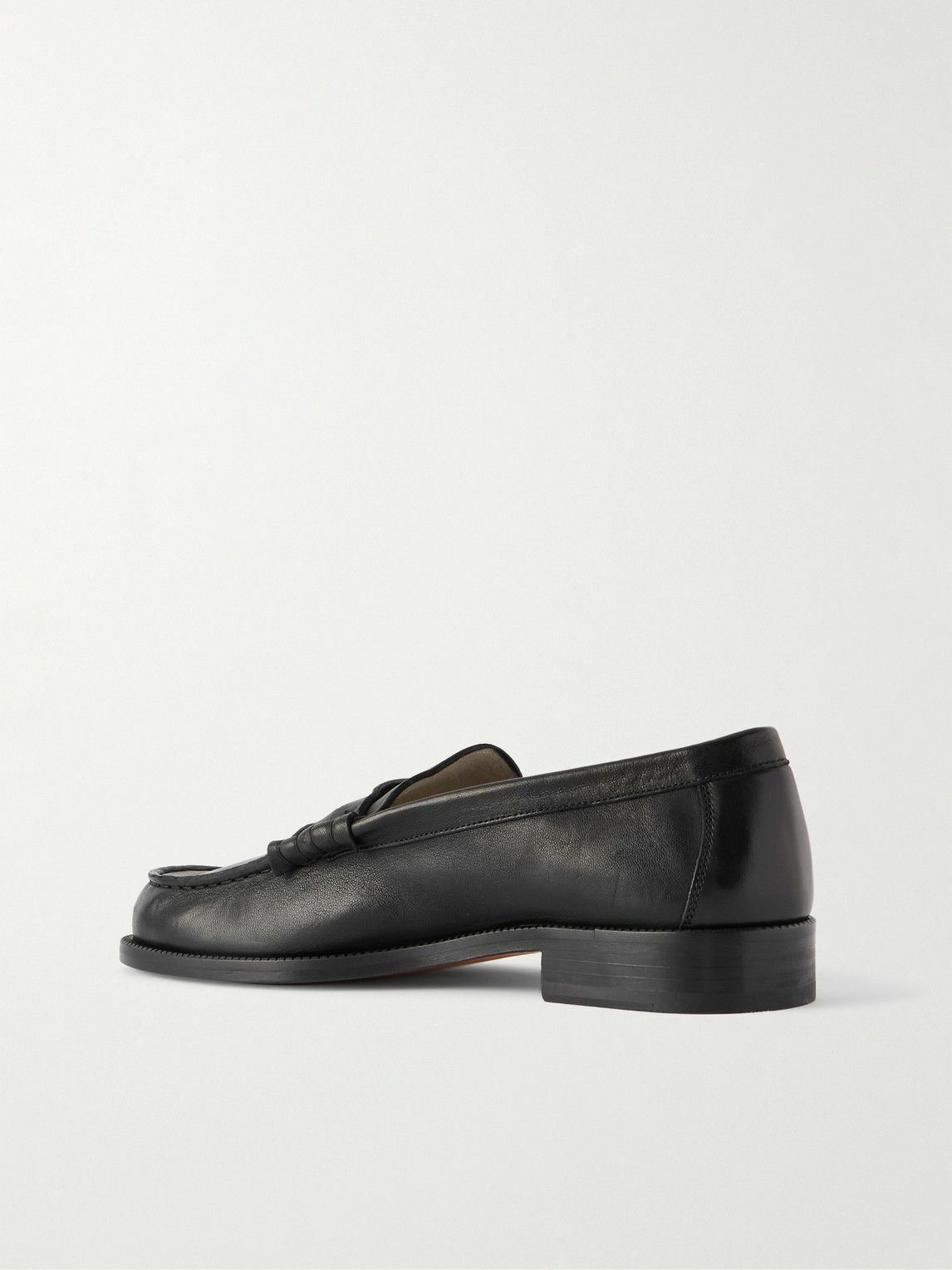 Common Projects - Leather Penny Loafers - Black