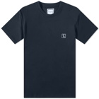 Wooyoungmi Men's WM Metal Crew Neck T-Shirt in Navy