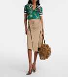 Acne Studios Camero Camera Large suede shoulder bag