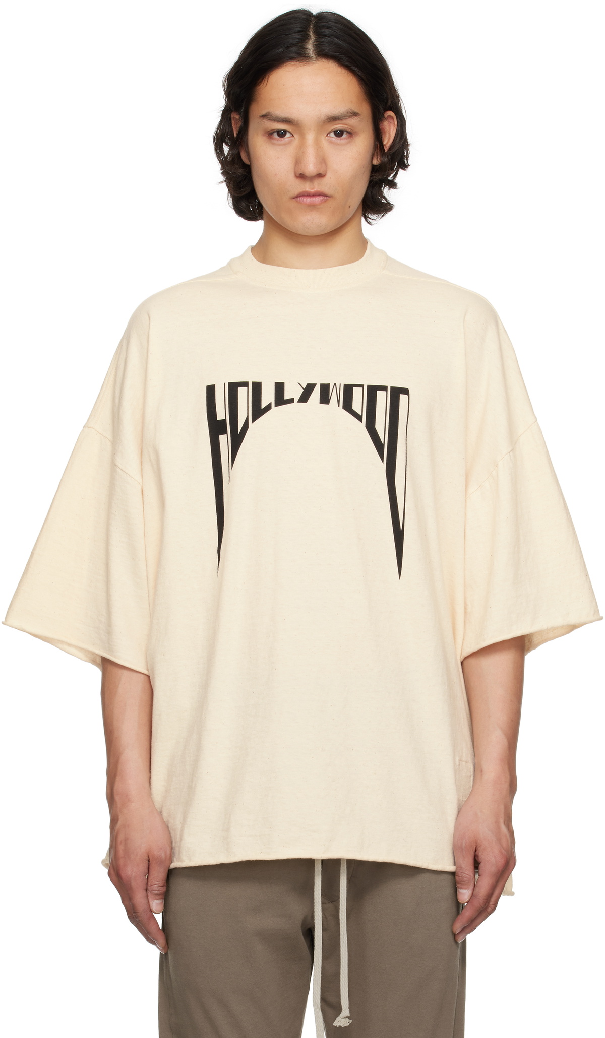 VIP【関税送料無料】希少 Rick Owens Drkshdw Hollywood Tee off-white-hollywood-tommy-t-