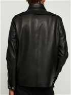 RICK OWENS - Brad Nappa Leather Jacket