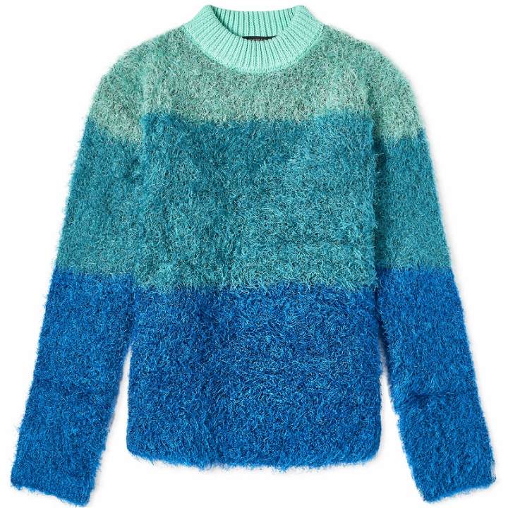 Photo: Andersson Bell Women's Color Block Shaggy Sweater in Blue