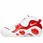 Nike Men's Air Zoom Flight 95 Sneakers in White/True Red/Black