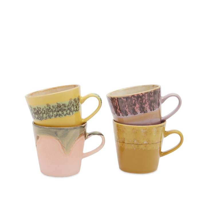 Photo: HKLiving Americano Mugs - Set of 4 in Radiant 