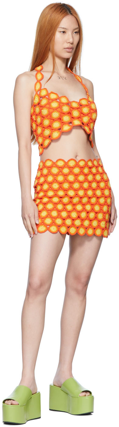 Simon Miller Orange Rummie Tank Top