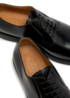 Tods Lace-up Leather Derby Shoes Black