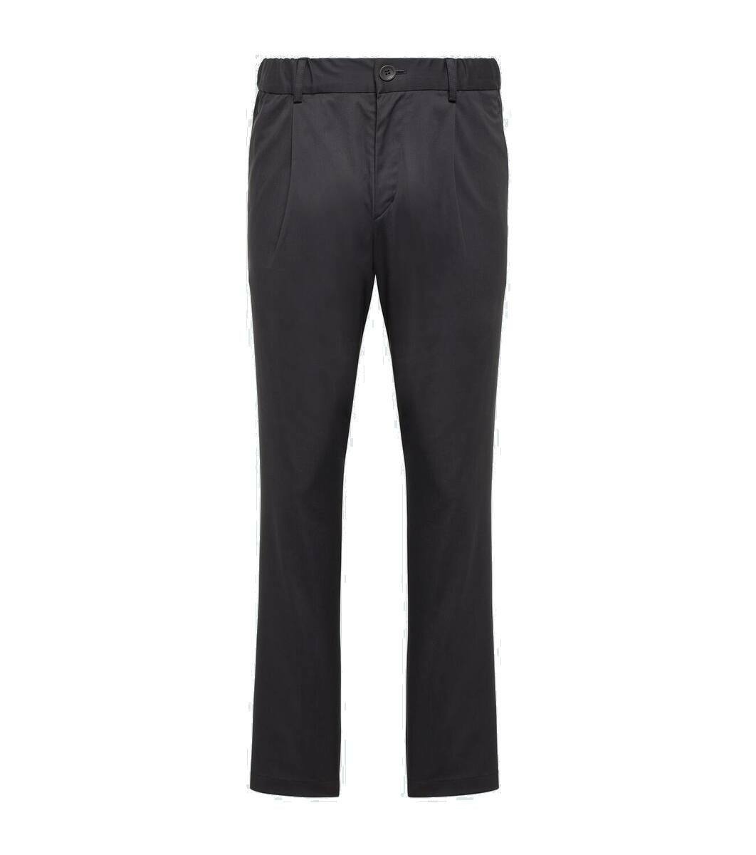 Photo: Herno Cotton-blend straight pants