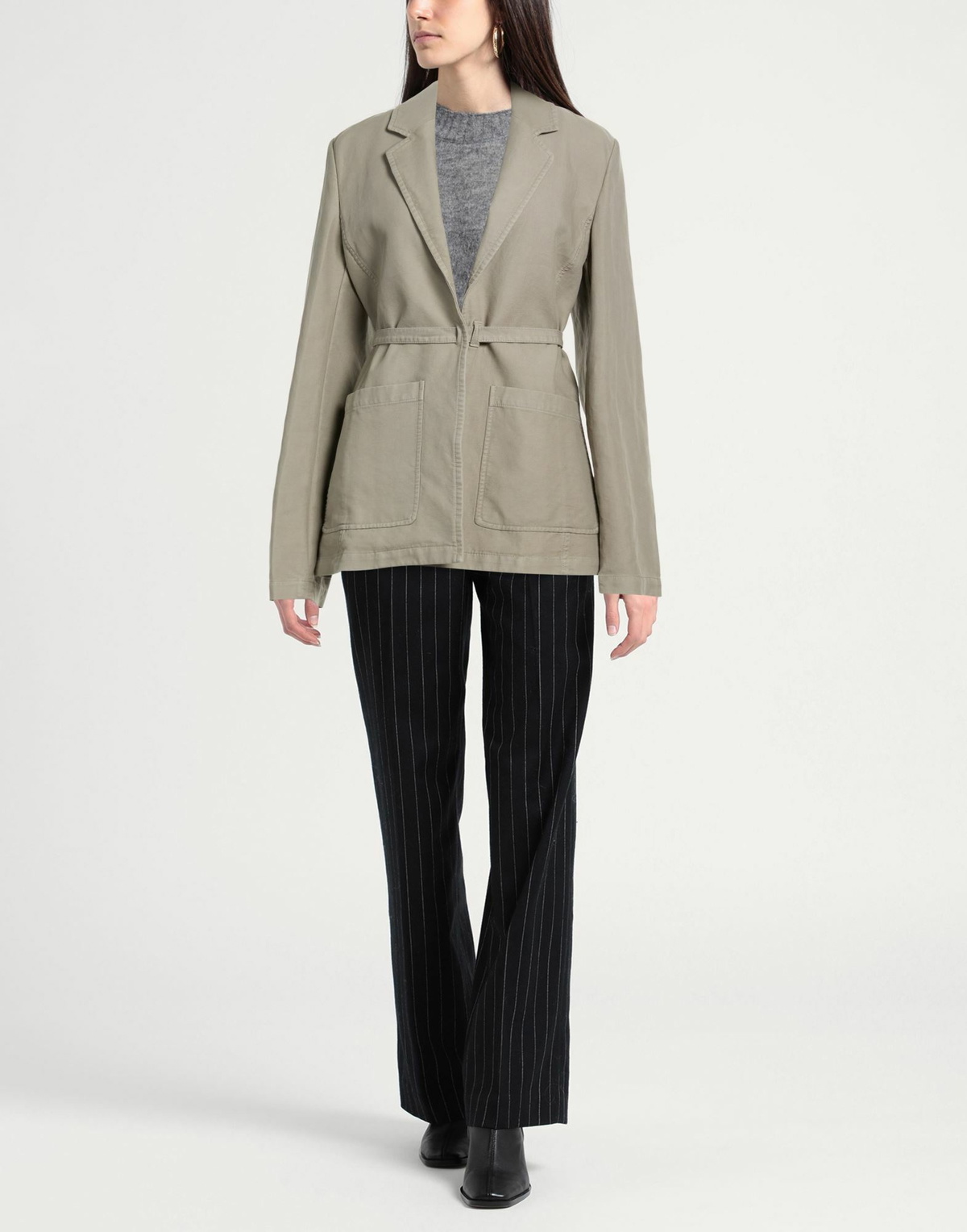 Toteme Womens Blazer in Grey