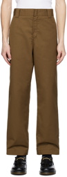 Carhartt Work In Progress Brown Craft Trousers